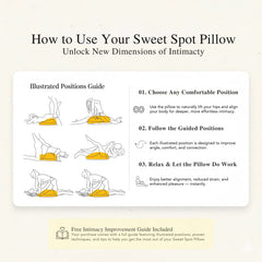 Avrae Sweet Spot™ Intimacy Support Pillow  with Precision 27° Angle for Enhanced Intimacy and Support